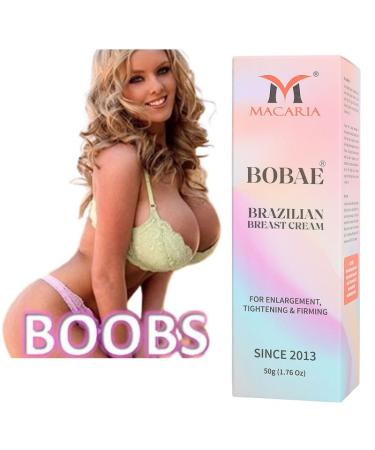 MACARIA Bobae Breast Enhancement Cream ENHANCE Breast Enlargement Cream Breast Lifter Larger Firmer and Fuller Breasts - All-Natural Fast Growth Tightening Breast Enlargement Cream Gel - Buy Online on GoSupps.com
