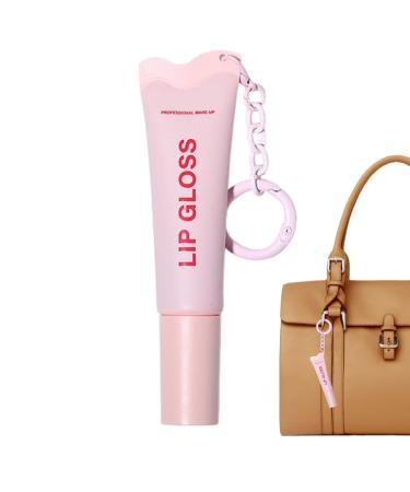 Jingmiger Lip Gloss Non-Sticky Tinted Volumizing Balm | Long-Lasting Moisturizing Lip Tint | For Women Girls Travel Daily Wear Parties Office Birthdays Holidays Weddings