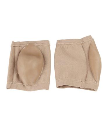 Milists 1 pair of heel socks heel protection made of silicone socks for dry skin sales covers for shoes with high heels High heel protectors shock men and women boots skin color