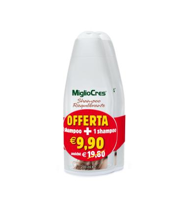 F & F Migliocres Rebalancing Shampoo - 200 ml + 200 ml