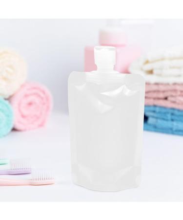POPETPOP Shampoo Travel Container 1 Set Travel Lotion Refill Bag Funnel Cosmetic Stickers Container X1 Travel Squeeze Pouch - Buy Online on GoSupps.com