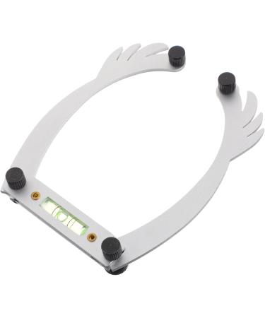 Beavorty 5pcs white white outfit eyebrow shaping kit eyebrow mapping tool eyebrow line aluminum alloy - Buy Online on GoSupps.com