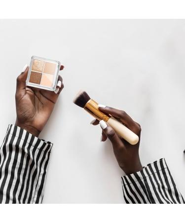 OSALADI Eyeshadow Pallets 10Pcs Empty Eyeshadow Palette Plastic Clear Makeup Palette 4 Grids Refillable Cosmetic Containers Lipstick Palette for Women Lipstick Organizer Clear Container - Buy Online on GoSupps.com