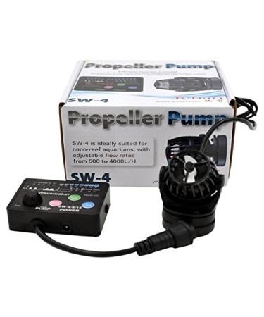 Jebao SW4 Propeller Water Pump Wave Maker with Controller and Magnet Mount
