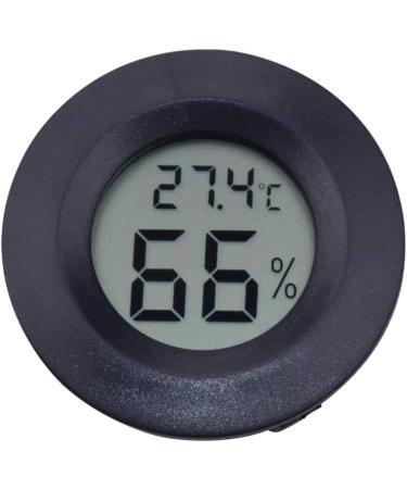 POPETPOP 2 Pack Digital Reptile Thermometer and Humidity Gauge Switchable Celsius Fahrenheit Lizard Spider Tortoise Terrarium Tank Hygrometer (Black Battery Included) - Buy Online on GoSupps.com