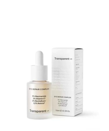 Transparent Lab Eye Repair Complex - Best Overnight Under-Eye Treatment 0.5 fl.oz | Brightening & Hydrating Eye Cream for Dark Circles - International Shipping Available - Buy Online on GoSupps.com