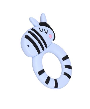 Portable Horse-Shaped Baby Teether - Teething Relief & Oral Care Grip Cleaner (Blue) - International Shipping - Buy Online on GoSupps.com