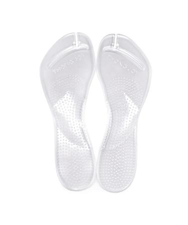 Women s Arch Support Cushion Insoles for Sandals and Flip-Flops Improve Fit and Comfort Virtually Invisible Pain Relief from Plantar Fasciitis (Sm 6-8) Small 6 - 8