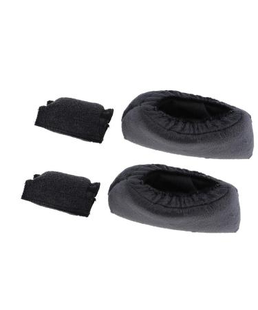 Kloware Crutch Part Replacement Set Crutches Underarm Pads And Hand Grips Black