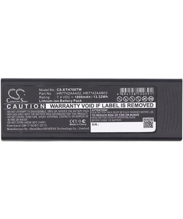1800mAh Replacement Battery for Cassidian HR7742AAA02 HR7742AAB02 P3G TPH700 - Fast International Shipping - Buy Online on GoSupps.com