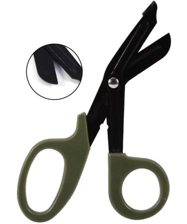 High-Quality Stainless Steel Trauma Scissors - 17.8 cm Curved Medical Scissors for First Aid & Breastfeeding | International Shipping Available - Buy Online on GoSupps.com