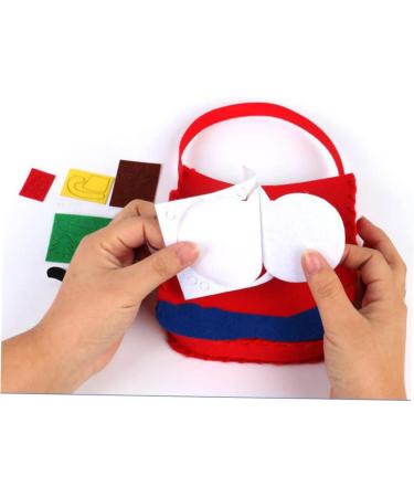 Healeved Candy Handbag 4pcs Candy Bags Children Goodie Bags Christmas Candy Bag Bag Handbag Manual Tote Bag - Buy Online on GoSupps.com