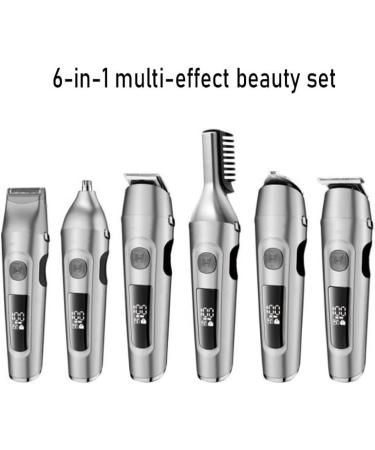 Hair Clippers for Men All in one LCD Adjustable speeds Hair Trimmer Multifunction Beard Grooming Facial Body Hair Clipper elelctric Hair Cutting Set (Color : Blue) - Buy Online on GoSupps.com