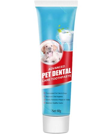 Pet Toothpaste for Dog 2 oz Fresh Care Tooth Paste Brushing Cleaner Restore Luster Flavor Oral Care Designed to Help for Puppy Cat Kitten Dtt - Buy Online on GoSupps.com