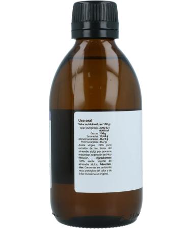 Sweet almond vegetable oil 250ml oil (Neutral) - Buy Online on GoSupps.com