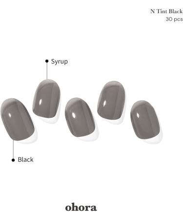 ohora Starter Set: Gel Lamp & Semicure Gel Nail Strips - N Tint Jade & Black - Long-Lasting, Salon-Quality, Easy Apply & Remove - Toxin-Free, Cruelty-Free - Buy Online on GoSupps.com