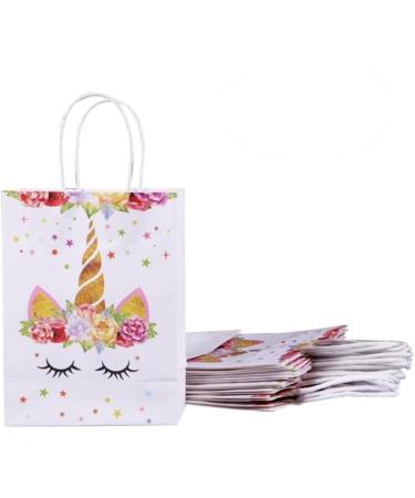 HOMSFOU 20 Pcs Paper Gift Bag Unicorn Gift Bag Unicorn Candy Bag Paper Candy Bag Unicorn Paper Bag Tote Bag Customized - Buy Online on GoSupps.com