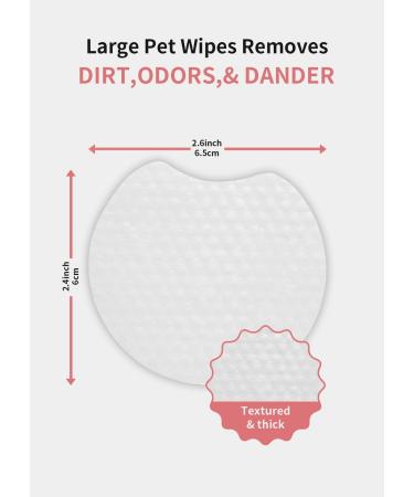Buy Natural Hypoallergenic Folding Towels for Dogs 120 Pieces | Ideal for French Bulldogs | Cleaning & Desodorizing Face Paws and Butt - Buy Online on GoSupps.com