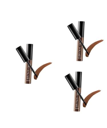 Healvian 3pcs Women Waterproof Long-lasting Brow Dark Pen Peel For Ladies Brown Up Make Eye Off
