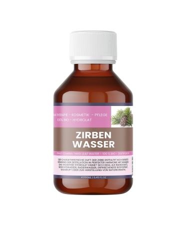 Nakobe Organic Pine Water 250ml - Pinus Cembra Twig Leaf Water | 100% natural & additive-free | Hydrosol of fresh pine branches (250ml)