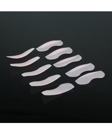 Verdant Touch Lifting Eye Lash Pad Silicone False Eyelash Curler 5 Pairs Durable Lifting Eye Lashes Pad - Buy Online on GoSupps.com