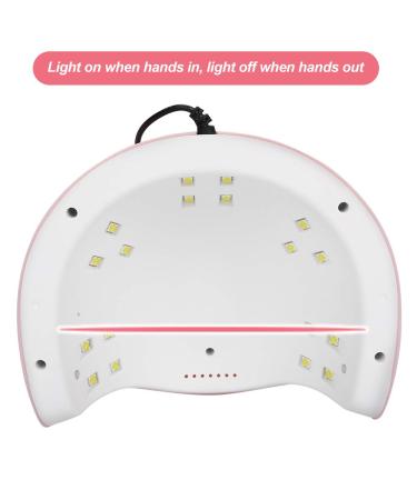 54W LED Nail Lamp - Professional USB Portable Nail Dryer with 18 Light Chips for Salon Quality Manicures at Home - Buy Online on GoSupps.com