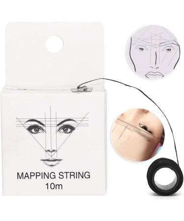 KOSDFOGE 32.8ft Pre-Inked Mapping String Pre-Inked Eyebrow Mapping String Microblading Eyebrow Marker Thread Line Tool for Brow Artists and Beginners(Pre-ink line) - Buy Online on GoSupps.com