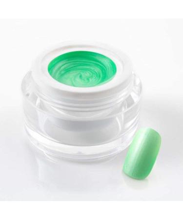 5 ml exclusive UV color gel/color gel/metallic gel - Metallic Neon Green Pearl