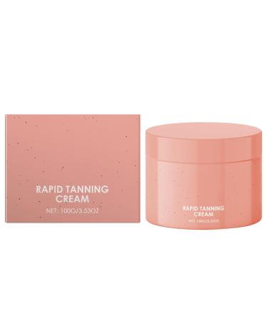 G n rique Tanning Cream Hydrating 100g Deep Nourishing Body Tanning Cream for Women Non-Greasy Moisturizer for Dry Skin Perfect Home and Travel Solution for Girlfriend and Wife