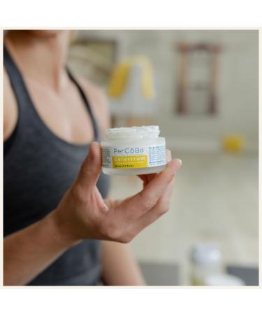 Colostrum Moisturizer for Neck Face & Hands - Non-Greasy Skin Care Cream with Vitamin E Sunflower & Jojoba - USA Made - 1.7oz - Buy Online on GoSupps.com