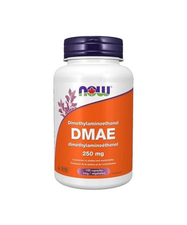 NOW Dmae Capsules 250mg 100 Count