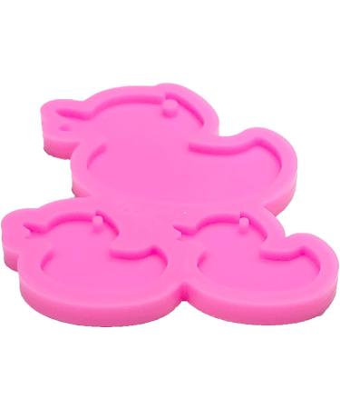 Shiny Glossy Duck Family Silicone Mold for DIY Crafts - Resin Jewelry Making Kit - Buy Online on GoSupps.com