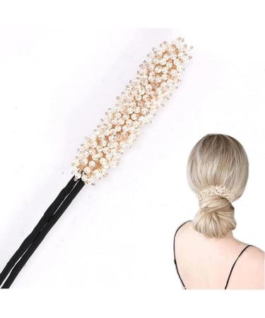 PiniceCore DIY Hair Bun Maker - Elegant Magic Styling Tool for Easy Hair Buns | Bendable Accessories (White) - International Shipping Available - Buy Online on GoSupps.com