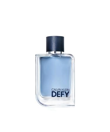 Calvin Klein Defy Eau de Toilette Woody Men's Cologne With Notes of Bergamot Oil Lavender Absolute & Vetiver Oil Long Lasting Fragrance 3.3 Fl Oz (Pack of 1)