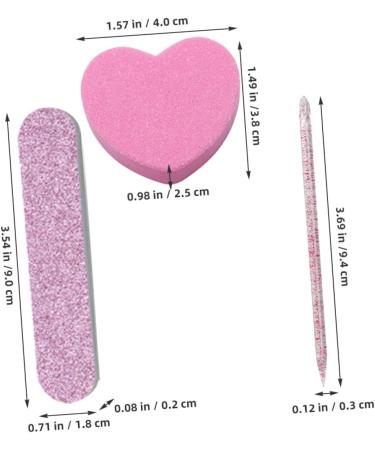 Beaupretty 20 Sets Nail Kit Nail Polishing Strips Files Nail Files Nail Art Files Pedicure Polishing File Fingernail Buffering Files Nail Shaping Files Pedicure Tools Nail Buffer Block - Buy Online on GoSupps.com