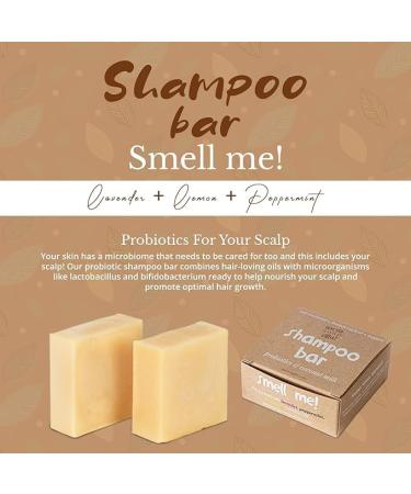 Organic Shampoo Bars for Healthy Hair Growth | Moisturizing Lavender Lemon & Peppermint Shampoo for Men Women & Kids - International Shipping - Buy Online on GoSupps.com