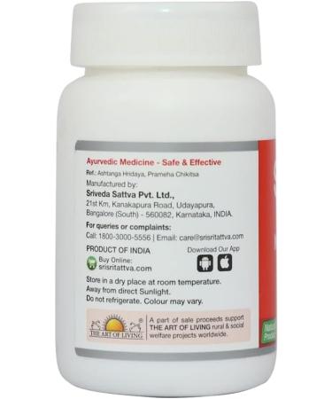 Sri Sri Tattva Nishamlaki Tablet - Anti-Diabetic 60 Tabs (Pack of 2) - Natural Diabetes Support - Buy Online on GoSupps.com
