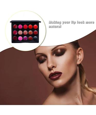 dijuidy 15 Colors Matte Lipstick Palette Waterproof Lip Gloss Long Lasting Lipstick Man Worn Makeup Women Girl Cosmetics - Buy Online on GoSupps.com