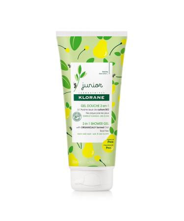 Klorane Junior 2in1 Shower Gel Body and Hair 200 ml - Pear
