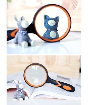 Spacmirrors High Magnification 10x Hand Lens Optics Students to Read Newspapers Observing Plants Portable Ergonomic Flexible Magnifier - Buy Online on GoSupps.com