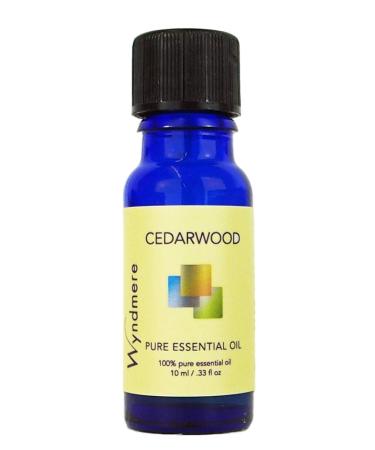 Cedarwood Essential Oil - 100% Pure Therapeutic Quality for Aromatherapy - 10ml - Made in USA