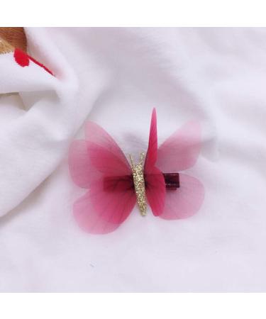 Minkissy Butterfly Hair Clips Colorful Butterfly Barrettes Headwear Hair Accessory for Girls 16pcs - Buy Online on GoSupps.com
