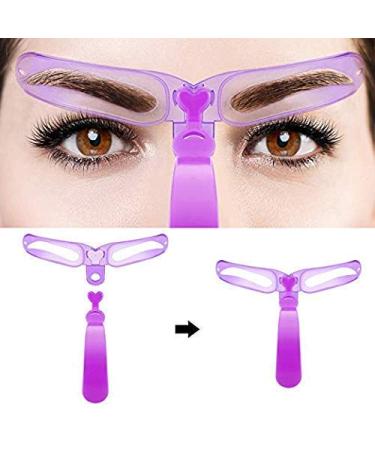 Encci Eyebrow Stencil Kit - 8 Styles | DIY Grooming Template with Handle Strap | Washable & Reusable | 9 Piece Set - Buy Online on GoSupps.com