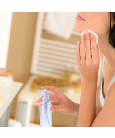 Bottle Dispenser 100ML Plastic Press Transparent Lotion Dispenser Bottle Cosmetic Containers for Travel Shower Gel Dispenser - Buy Online on GoSupps.com