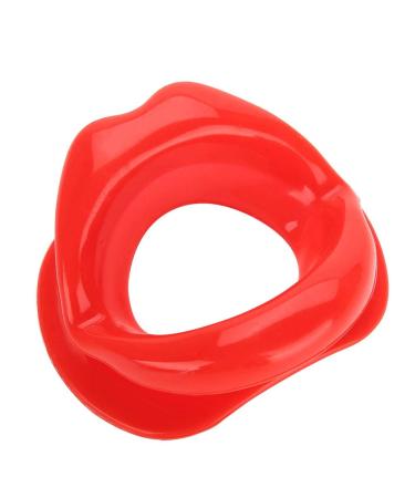 GOTOTOP Silicone Face Lifting Lip Exerciser - Anti Wrinkle Mouth Muscle Tightener Tool (Red) for Youthful Skin - Buy Online on GoSupps.com