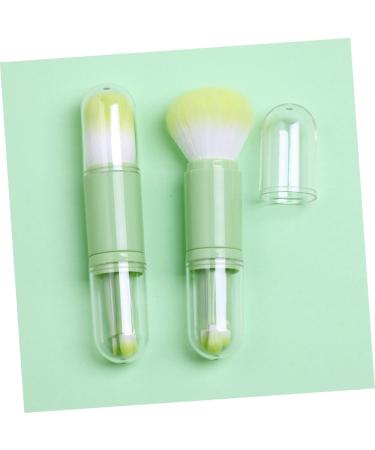 Beavorty 4 Sets telescopic makeup brush face powder brush retractable powder brush retractable blusher brush travel powder brush Dual Headed Cosmetics Brush plastic double brush Miss 4 in 1 - Buy Online on GoSupps.com