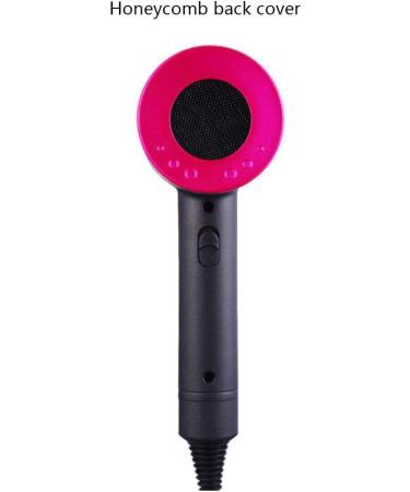 2000W Pro Hair Dryer with 2 Nozzle Ionic Powerful Professional Salon Blow Dryer AC Motor Fast Drying Hairdryer with 2 Heat Speed Cool Air for Hairstylist Dresser Home Men and Women Gray+red small gift Gray+blue - Buy Online on GoSupps.com