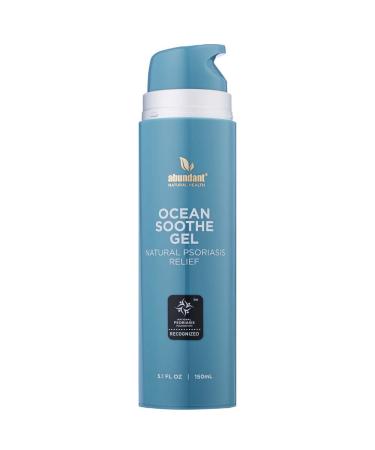 Abundant Natural Health Ocean Soothe Psoriasis Relief Gel 5.1 Fl Oz - 160% higher salt concentration than the dead sea - symptomatic relief of problematic skin