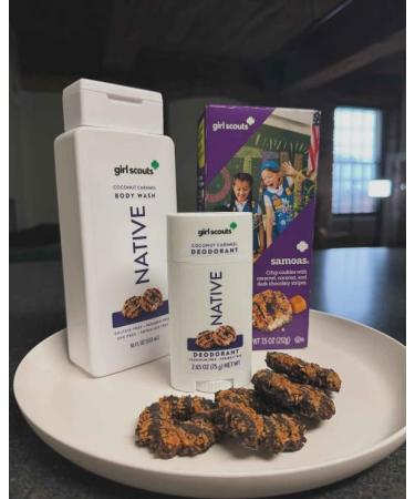 Native Limited Edition Girl Scout Coconut Caramel Cookie Deodorant - 2.65oz 1 Count (Pack of 1) - Buy Online on GoSupps.com