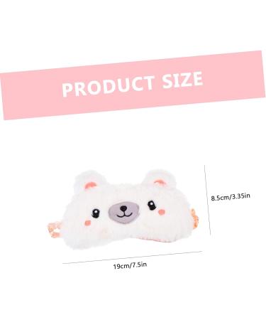 FOMIYES 12 Pcs Plush Eye Masks - Travel Sleep Blindfolds 3D Sleeping Masks for Kids Satin Eye Shades for Comfortable Sleep - Buy Online on GoSupps.com